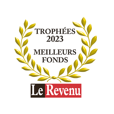 Logo trophées 2023 best funds Le Revenu 
