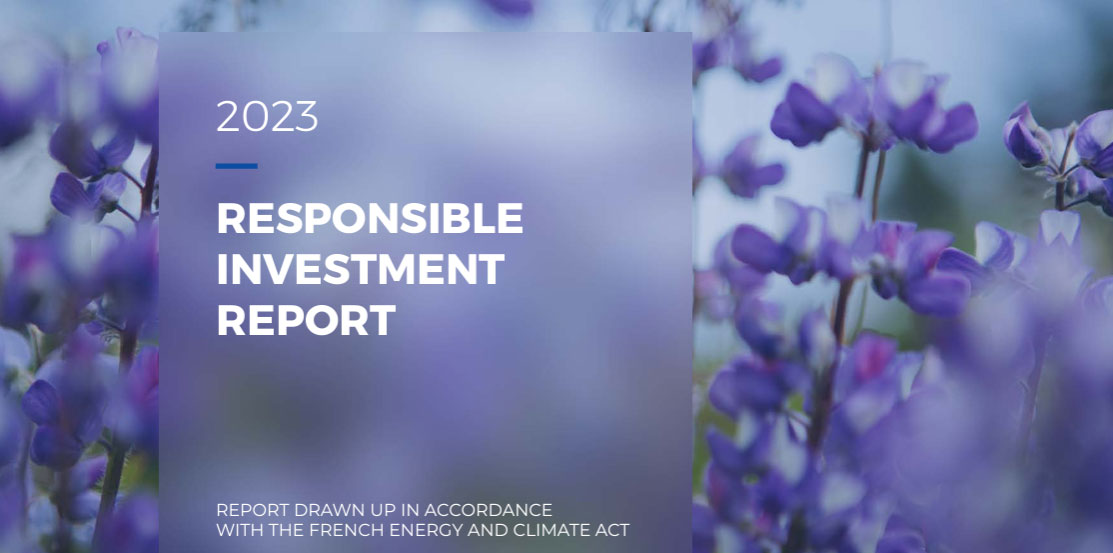 illustration of LBP AM 2023 Responsible Investment Report 