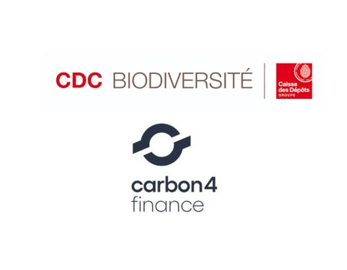 logo CDC biodiversité et Carbone4