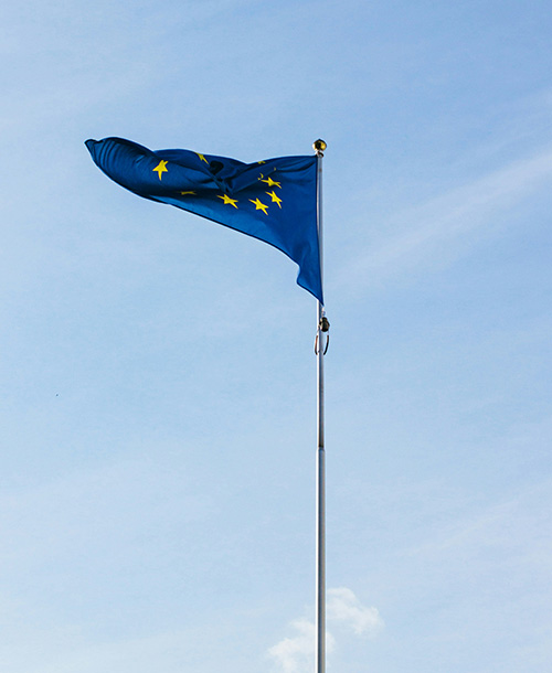 photo of the european flag