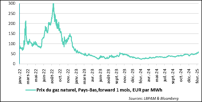 European Union: Sharp rise in gas prices since the beginning of the year