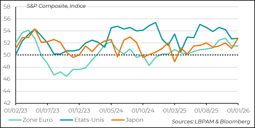 Even if there is no acceleration, activity remains resilient 
