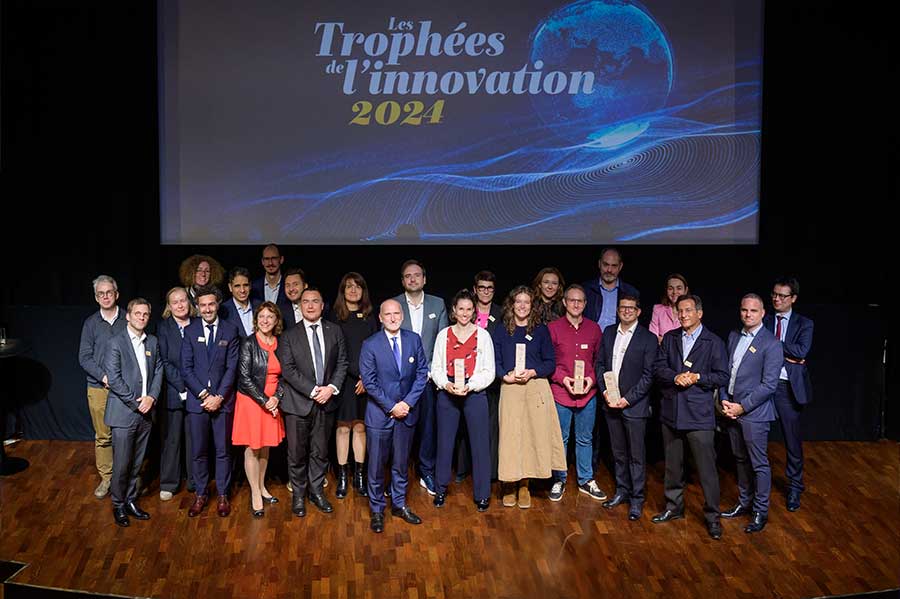 photo du jury et des lauréats de trophées 2024