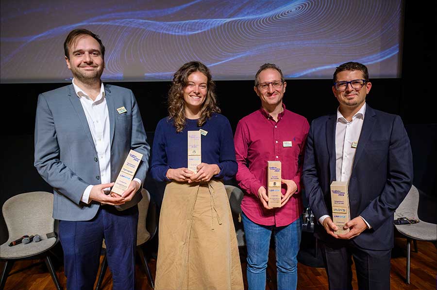 les 4 lauréats de trophées 2024