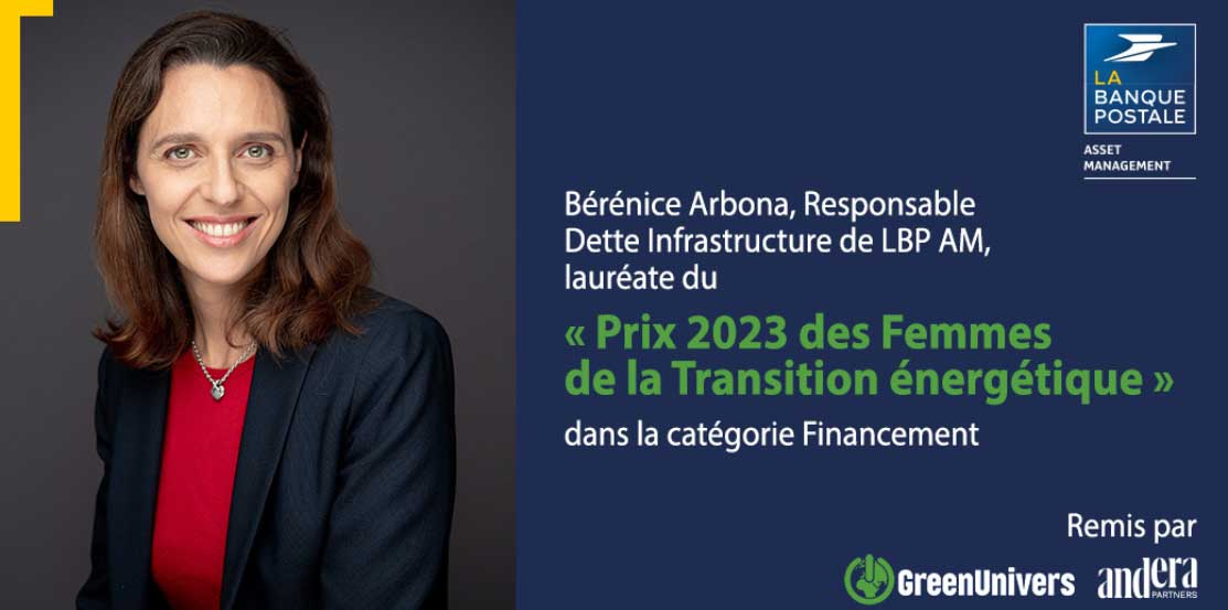 Bérénice Arbona, lauréate du Prix des femmes de la transition énergétique 2023