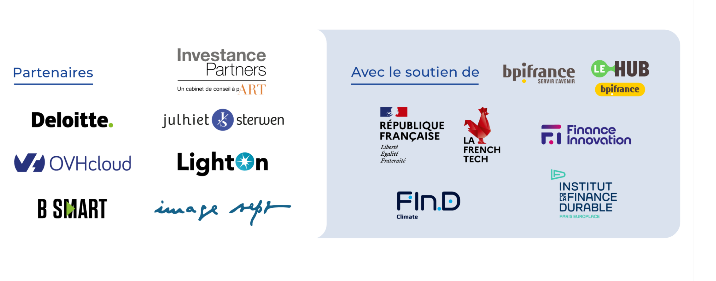 Partenaires 2025 - Trophées de l'innovation